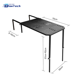 Table de camping pliable ultra-légère et portable avec pieds rétractables pour la randonnée, le pique-nique et les voyages en plein air - Product Image 1