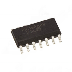 PIC16F688 ไอซี MCU 8บิต 7KB แฟลช 14SOIC ใหม่และของแท้ ชิ้นส่วนอิเล็กทรอนิกส์ วงจรรวม PIC16F688T-I/SL - Product Image 1