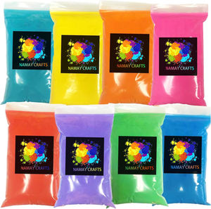 Poudres colorées Holi biodégradables non toxiques en sachets |   <span class=keywords><strong>Kit</strong></span> de poudre TNT pour révélation du sexe des bébés et événements de révélation du sexe - Product Image 1