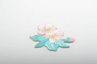 Patch de broderie personnalisé 3D tissé, en gros, sur le Logo de la marque de transfert, patchs de broderie personnalisés pour vêtements