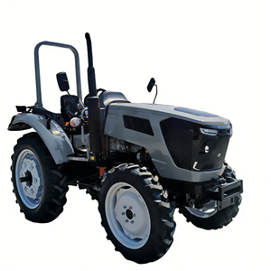 Tracteur agricole à haut niveau de sécurité, argenté, 4 roues motrices, transmission par engrenages, équipement agricole - Product Image 2