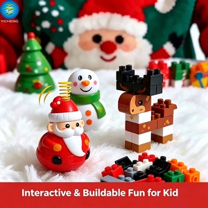 Calendario de Adviento de Navidad 2026 con Bloques de Construcción y Santa Claus y Renos, Juguete Educativo STEM para Niños - Product Image 4