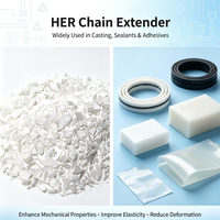 ZHUOTAI Die Build Up Free Aromatic Chain Extender HER Clean Run Plant untuk Ekstrusi Profil PU yang Halus