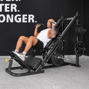 Macchina Regolabile <span class=keywords><strong>per</strong></span> Squat, Stazione Multifunzione <span class=keywords><strong>per</strong></span> Allenamento di Forza, Leg Press Multi-Angolo <span class=keywords><strong>per</strong></span> <span class=keywords><strong>Casa</strong></span>, Garage e Palestra - Product Image 3