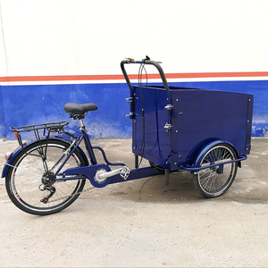 Chariot à café pliable et Mobile à 3 roues, plateau OEM, vélo pour la restauration rapide, <span class=keywords><strong>remorque</strong></span> pour Snack, camion, livraison rapide, offre spéciale - Product Image 2