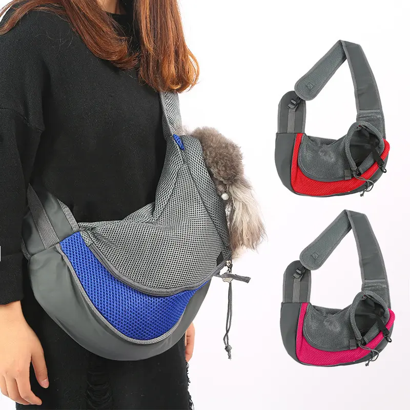 Amazon Hot Sale Pet Dog Sling Carrier Small Pet Carrier Premium Quality Comfortable Front Pouch Adjustable Hands-Free