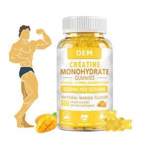 OEM/ODM Creatine Monohydrate <b>Gummies</b> for Men & Women <b>Pre</b> <b>Workout</b> Creatine Gummy Creatine Wholesale Supplement - Product Image 1