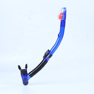 블랙 PVC 호흡 튜브 스노클 세트(액상 스킨 스쿠버 마스크 및 드라이 탑 시스템 포함) - Product Image 6