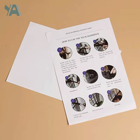Impression personnalisée de dépliants, prospectus, catalogues, brochures, livrets, manuels d'instructions sur papier couché avec logo