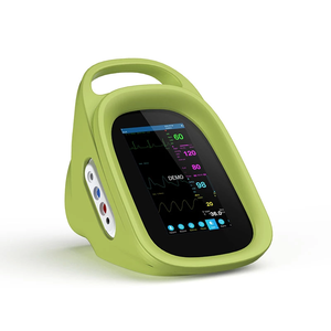 Monitor Multiparamétrico de Signos Vitales Veterinarios Vericare <span class=keywords><strong>Serie</strong></span> BPV-5, SpO2, ECG, NIBP, PR, TEMP, EtCO2, Pantalla de 5.5 Pulgadas, Hospital de Animales - Product Image 3