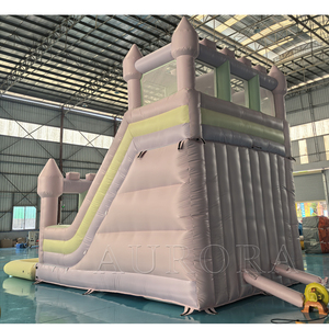 Ướt cá mập dốc Inflatable trượt nước Inflatable trượt nước thương mại Inflatable trượt nước cho người lớn - Product Image 5
