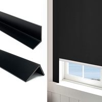Bandes de PVC occultantes de bloqueur de lumière de fenêtre pour le côté d'écart de stores éviter la lumière