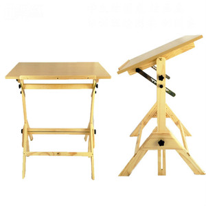 Caballete de madera de alta resistencia profesional, <span class=keywords><strong>mesa</strong></span> de dibujo de ingeniería, elevación, inclinación, venta al por mayor - Product Image 1