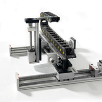Módulo de pórtico KNK personalizable con actuador de husillo de bolas XYZ de 50-800 mm y precisión de ±0.02 mm, escenario lineal deslizante para ensamblaje de equipos