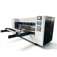 Machine de découpe et de rainurage à lame fine de type servo, alimentation automatique sans pression pour feuilles de carton ondulé