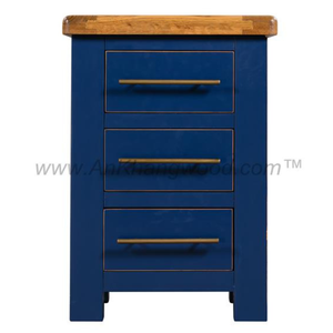 Mesita de noche de madera Entrega rápida Último diseño Muebles de dormitorio OEM ODM Roble/Pino/Acacia Madera maciza Suministro directo de Vietnam - Product Image 2