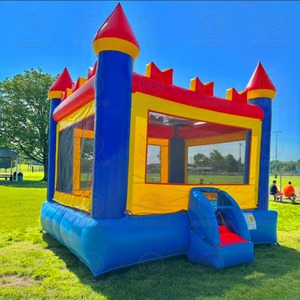Maison de rebond <span class=keywords><strong>grand</strong></span> château sautant commercial <span class=keywords><strong>grand</strong></span> château gonflable de videur gonflable pour la fête d'enfants - Product Image 4