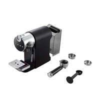 Machine à café expresso semi-automatique compacte de style italien pour la vente en gros, idéale pour les hôtels, les foyers et les bureaux