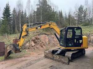 Excavatrice utilisée de chat de haute qualité de 7 tonnes à faibles heures à vendre l'excavatrice d'occasion Caterpillar CAT307E2 - Product Image 2