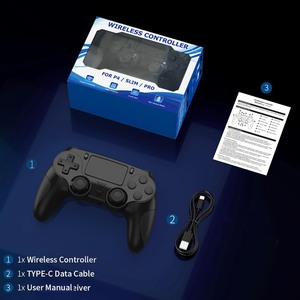 Control Inalámbrico para Juegos con Giroscopio, Joystick BT, Joypad para PlayStation <span class=keywords><strong>4</strong></span>, PS4, P4 <span class=keywords><strong>Slim</strong></span> <span class=keywords><strong>Pro</strong></span> - Product Image 2