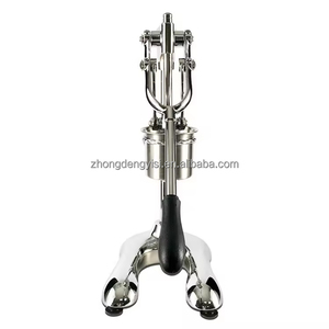 Manual Long French Fries Maker 20-30CM Dough Chips Squeezer Aluminum Alloy <b>Machine</b> for Corn Potato Dough Extruder - Product Image 3