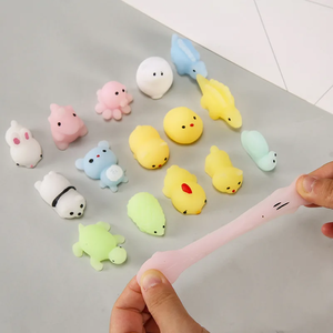 Vente flash 2024 - Mochi mini kawaii en forme d'animaux, jouets moelleux et mignons à presser pour enfants de 5 à 7 ans - Product Image 6