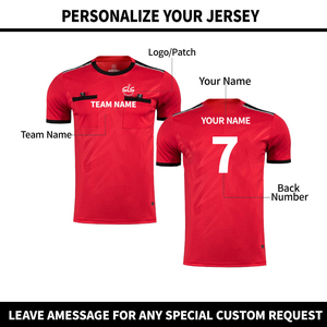Maillot d'arbitre de football professionnel, maillot de football personnalisé, tenue d'entraînement, kit d'uniforme d'arbitre de football - Product Image 3