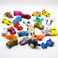 Juguete de Coche Transformable de PVC, Mini Avión Inercial, Robots de Deformación, Modelo de Juguete, Regalo para Niños, Figuras Transformables, Fabricación 2025