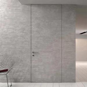Fabricante de Puertas Invisibles de Foshan, Puerta Interior Oculta Personalizada, Puerta sin Marco - Product Image 6