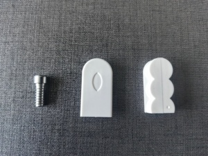 Sistema de elevación de puertas de gabinete de plástico 3 en 1, conectores de muebles con zincado para uso en baño, moderno mini GQK GC0103117, montaje múltiple - Product Image 4