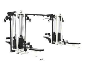 Équipement de musculation complet, machine de musculation commerciale en acier inoxydable à 8 stations pour la musculation des jambes, des triceps et un entraînement complet du corps - Product Image 1