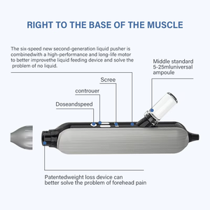 2 in 1 Hydra Oxygen Jet Facial Machine High <b>Pressure</b> Oxygen <b>Sprayer</b> Hydro Beauty Equipment - Product Image 2