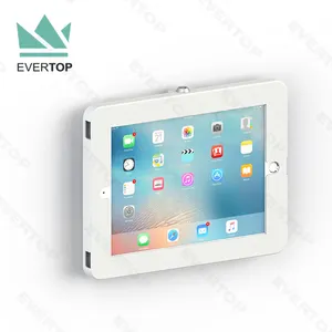 LSW01-H Full Covered Slim Wall Mounted Tablet Enclosure Theft Protection Wall Tablet PC Enclosure for iPad Air 10.5 11" Android