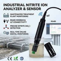 Analyseur numérique en ligne de nitrites et d'ions pour l'eau, capteur de surveillance IoT LORA LORAWAN RS485, analyseur industriel de nitrites pour les eaux usées