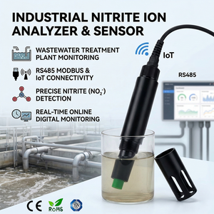 Analyseur numérique en ligne de nitrites et d'ions pour l'eau, capteur de surveillance IoT LORA LORAWAN RS485, analyseur industriel de nitrites pour les eaux usées - Product Image 1