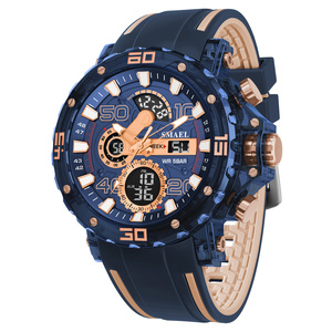 SMAEL Nuovo Arrivo Orologio da Uomo <span class=keywords><strong>Orologi</strong></span> al Quarzo 8136 <span class=keywords><strong>Orologi</strong></span> <span class=keywords><strong>Digitali</strong></span> Impermeabili Orologio Analogico - Product Image 5
