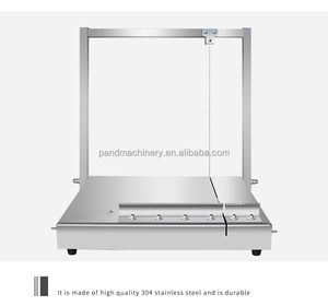 Machine à découper le fromage et le beurre en tranches, en acier inoxydable 304, de qualité industrielle, réglable de 0 à 10 cm, capacité de 5 kg - Product Image 3