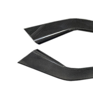 Couverture décorative de panneau latéral de changement de vitesse de Console centrale en Fiber de carbone véritable pour <span class=keywords><strong>Tesla</strong></span> modèle 3/<span class=keywords><strong>Y</strong></span> 2019-2022 accessoires d'intérieur de voiture - Product Image 3