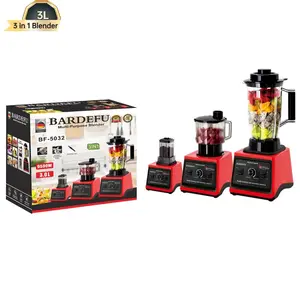 OEM/ODM New Fresh Fruit Juice Blender Kitchen Heavy Duty 9500w Commercial Electric Mixer 3 in 1 Blender Machine