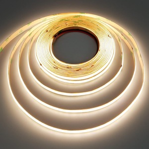 Ấm trắng siêu sáng linh hoạt Nhà cung cấp 320 <span class=keywords><strong>LED</strong></span> 12V 24V ngoài trời không thấm nước COB <span class=keywords><strong>LED</strong></span> Strip ánh sáng - Product Image 2