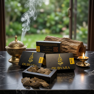 Sanai Asghab 100g Bois d'Oud, sélection naturelle d'agarwood avec des notes terreuses douces pour la combustion du bakhoor, occasions spéciales - Product Image 3