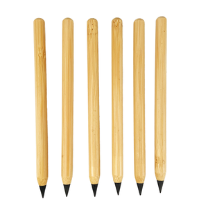 YF personalizzato disegno rotondo bastone carbone di compressione <span class=keywords><strong>matita</strong></span> di bambù nero 15cm per uso artistico scuola - Product Image 1