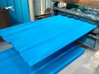 Farbige Metall-Stahlplatten Verzinkte Wellblechplatten Bunte Zinkbeschichtete Dachplatten