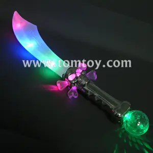 Hot sale Skull or Skeleton Light Up Pirate Sword with Prism Ball
