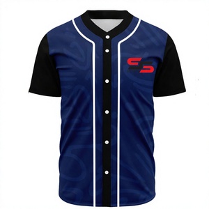 OEM Cheap Custom Baseball Softball Jerseys Stylish Blank Fashion Jersey Shirt Sublimation T-shirts for Your Team Softball - Product Image 1