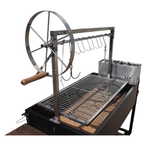 Parrilla <span class=keywords><strong>Argentina</strong></span> de Carbón Resistente para Exteriores con Asador Giratorio - Product Image 2