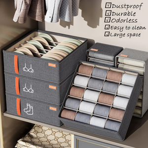 Armario plegable, organizador de ropa, ropa barata, <span class=keywords><strong>pantalones</strong></span>, caja de almacenamiento, cesta de almacenamiento de ropa interior duradera - Product Image 2