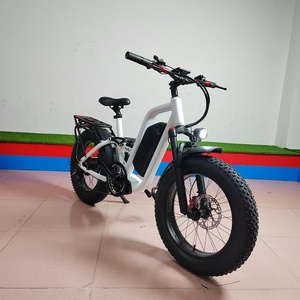 มอเตอร์ 1000W แบตเตอรี่ 52V 22Ah ระบบกันสะเทือนเต็มรูปแบบ โครงอะลูมิเนียม ยางอ้วน จักรยานไฟฟ้าแบบ Step-Through รุ่น V1 V1 - Product Image 3