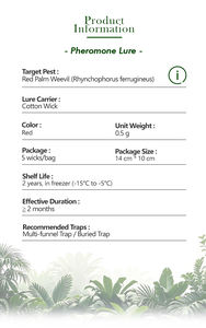 Красный пальмовый долгоносик Rhynchophorus Ferrugineus феромоновая приманка и феромоновая ловушка, вредитель или морда, Азиатский саго пальмовый долгоносик - Product Image 2