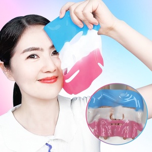 Masque en gelée hydrogel à la vitamine C, masque en feuille <span class=keywords><strong>Aquagel</strong></span> arc-en-ciel, éclaircissant, hydratant, raffermissant, à l'acide hyaluronique, végétalien, soin coréen OEM ODM - Product Image 2
